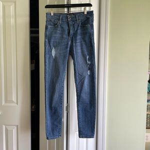 J. Crew High-Rise Skinny Jeans